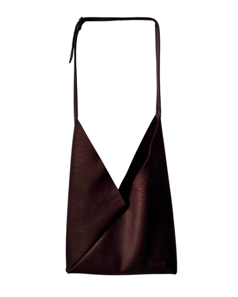 Torebka miękka ‚Origami’ duża, kolor czekoladowy brąz, skóra naturalna Torebka miękka ‚Origami’ duża, kolor czekoladowy brąz, skóra naturalna